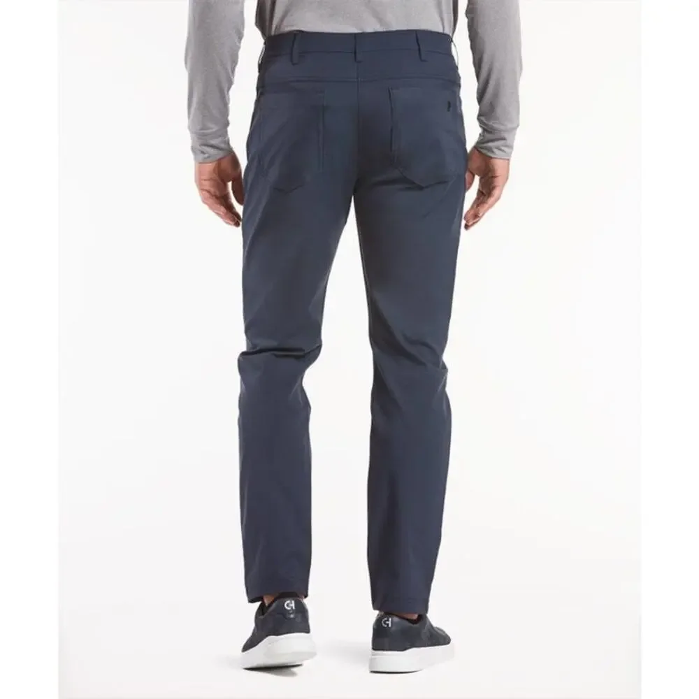 Public Rec Dealmaker 5 Pocket Pants Men 33x28 Navy Blue Stretch Work Golf Office
